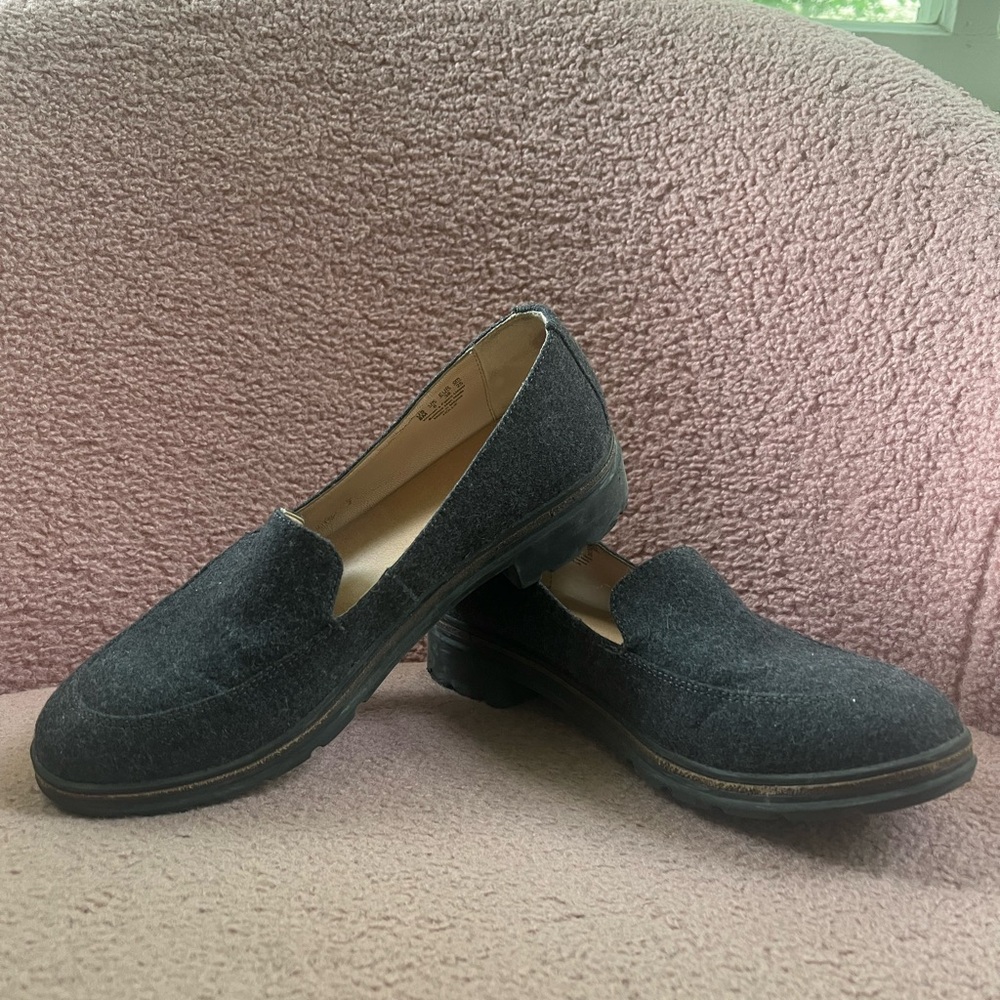 Dr. Scholl's Black Flats Comfortable Loafers
